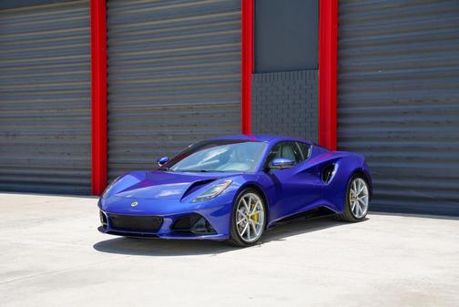 Blue 2025 Lotus Emira V6