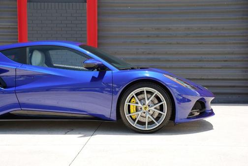 Blue 2025 Lotus Emira V6