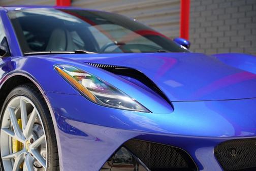 Blue 2025 Lotus Emira V6