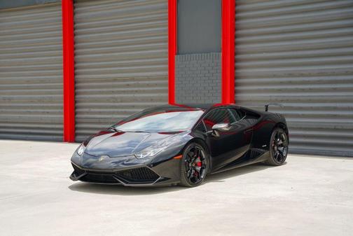 Black 2015 Lamborghini Huracan LP610-4