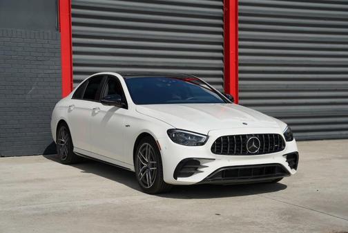 Polar White 2023 Mercedes-Benz AMG E 53 Base 4MATIC