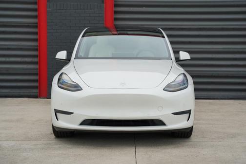 White 2020 Tesla Model Y Long Range