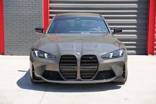 Gray Metallic 2025 BMW M3 Competition xDrive