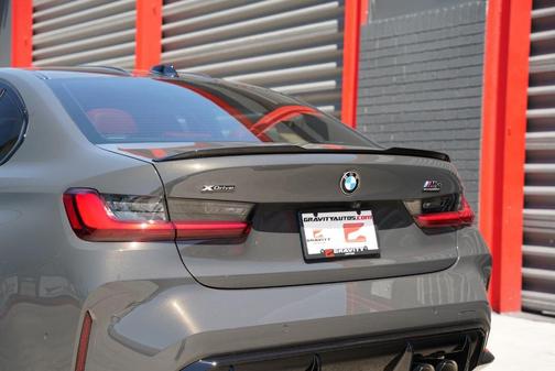 Gray Metallic 2025 BMW M3 Competition xDrive