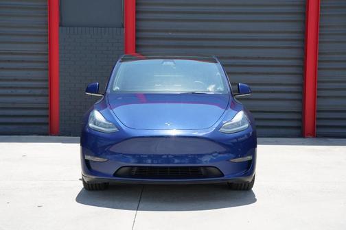 Blue 2023 Tesla Model Y Long Range