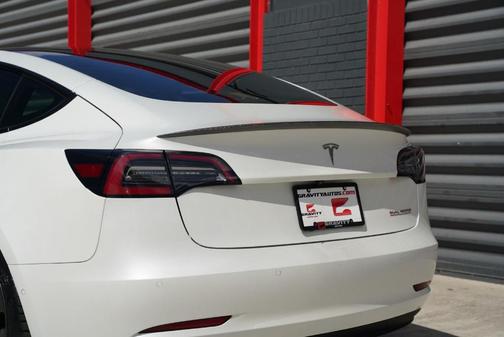 White 2021 Tesla Model 3 Performance