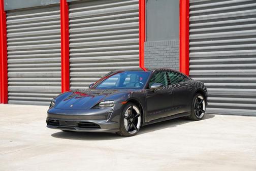 Gray 2020 Porsche Taycan 4S
