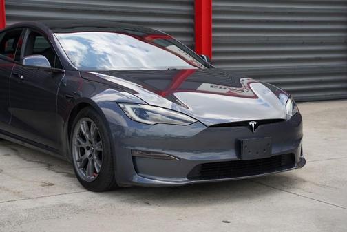 Gray 2023 Tesla Model S Standard Range