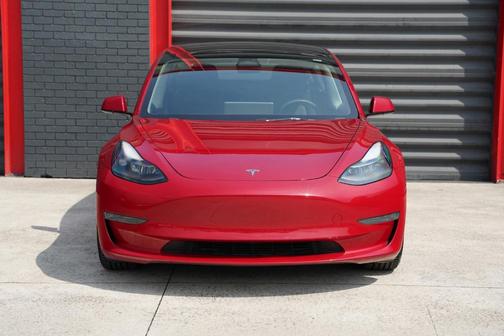 Red 2023 Tesla Model 3 Base