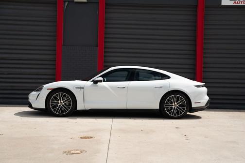 White 2021 Porsche Taycan 4S