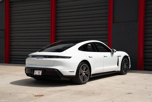 White 2021 Porsche Taycan 4S