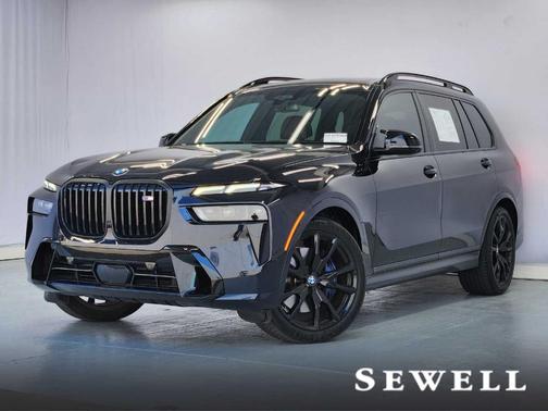 Carbon Black Metallic 2024 BMW X7 M60i