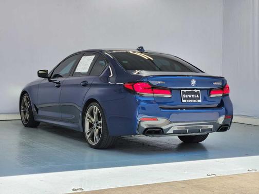 Phytonic Blue Metallic 2023 BMW M550 i xDrive