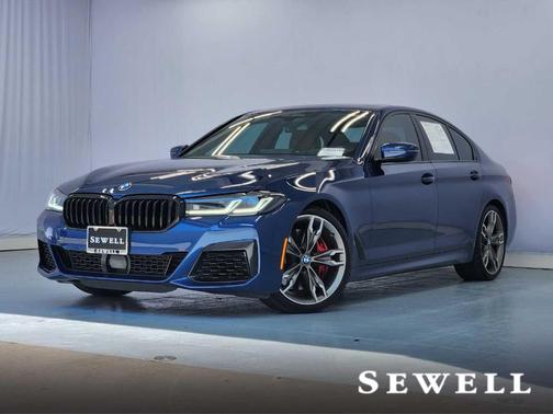 Phytonic Blue Metallic 2023 BMW M550 i xDrive