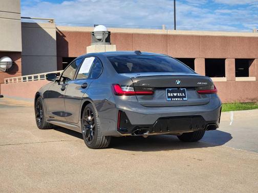 Gray Metallic 2025 BMW M340 i xDrive