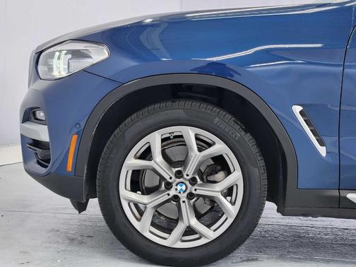 Phytonic Blue Metallic 2021 BMW X3 sDrive30i