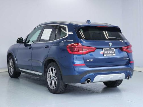 Phytonic Blue Metallic 2021 BMW X3 sDrive30i