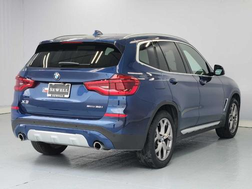 Phytonic Blue Metallic 2021 BMW X3 sDrive30i