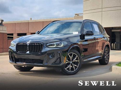 Black Sapphire Metallic 2024 BMW X3 sDrive30i