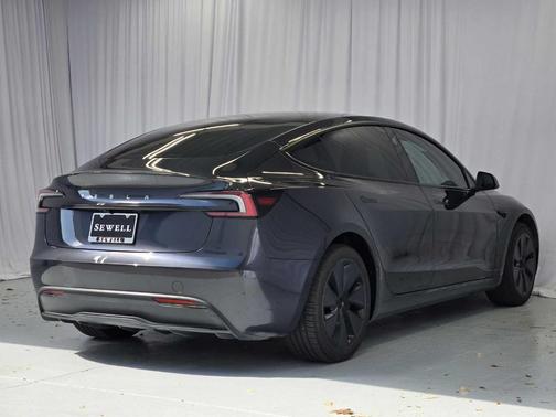 Stealth Gray 2025 Tesla Model 3 Long Range