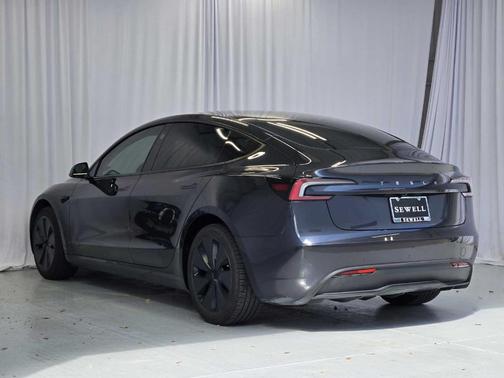 Stealth Gray 2025 Tesla Model 3 Long Range