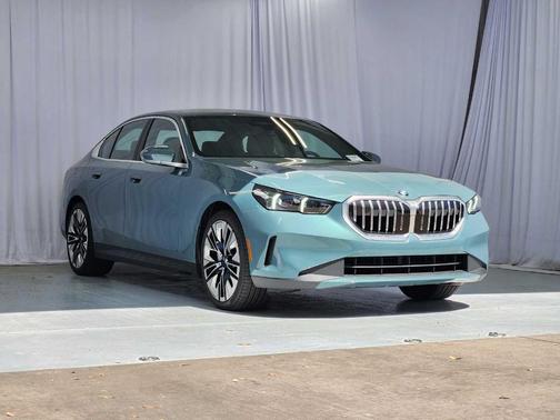 Green Metallic 2026 BMW 540 i xDrive