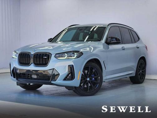 Gray Metallic 2024 BMW X3 M40i