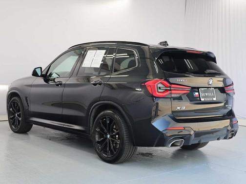 Black Sapphire Metallic 2022 BMW X3 xDrive30i