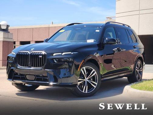 Black Sapphire Metallic 2025 BMW X7 M60i