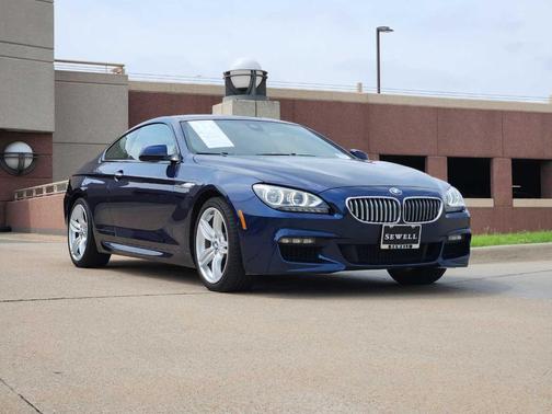 Deep Sea Blue 2015 BMW 650 i xDrive
