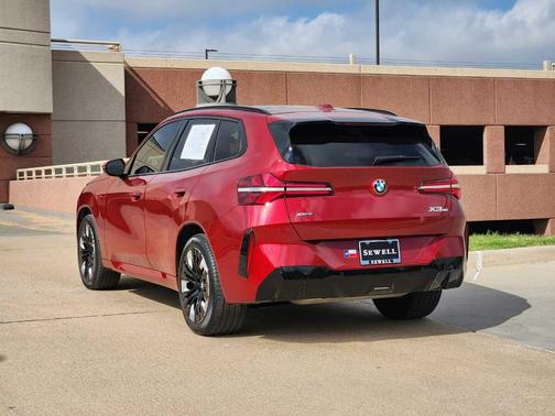Red Metallic 2025 BMW X3 30 xDrive