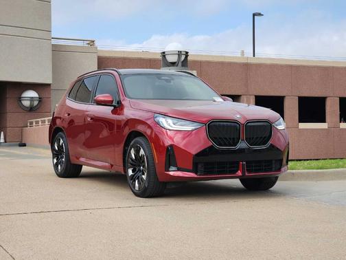 Red Metallic 2025 BMW X3 30 xDrive