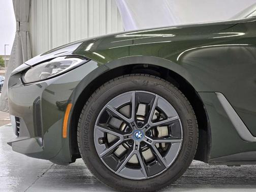 San Remo Green Metallic 2023 BMW i4 Gran Coupe eDrive35