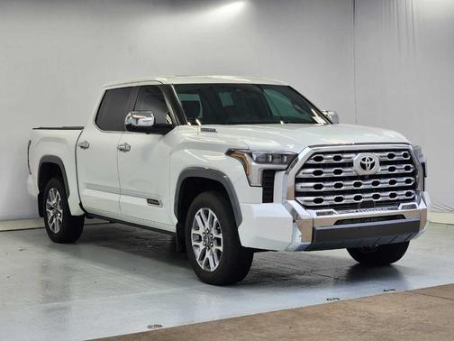 Wind Chill Pearl 2025 Toyota Tundra Hybrid 1794 Edition