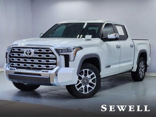 Wind Chill Pearl 2025 Toyota Tundra Hybrid 1794 Edition