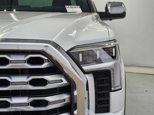 Wind Chill Pearl 2025 Toyota Tundra Hybrid 1794 Edition