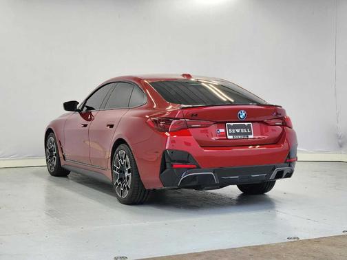 Red Metallic 2025 BMW i4 Gran Coupe M50