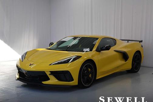 Yellow 2025 Chevrolet Corvette Stingray w/2LT