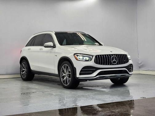 Polar White 2021 Mercedes-Benz AMG GLC 43 Base 4MATIC