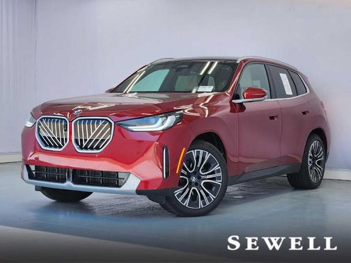 Red Metallic 2026 BMW X3 30 xDrive