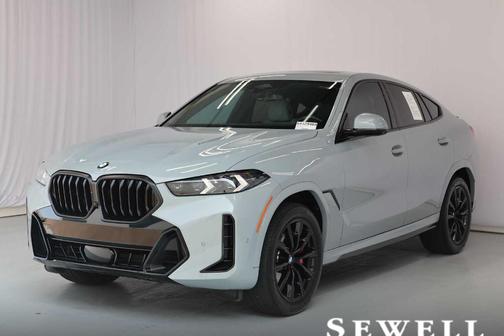 Gray Metallic 2024 BMW X6 xDrive40i