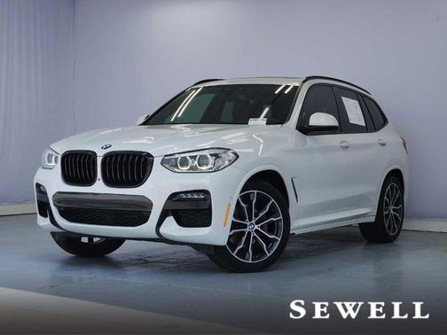 Alpine White 2021 BMW X3 sDrive30i