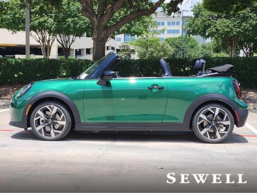 British Racing Green IV Metallic 2026 MINI Convertible Cooper
