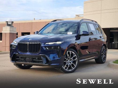 Tanzanite Blue II Metallic 2024 BMW X7 xDrive40i