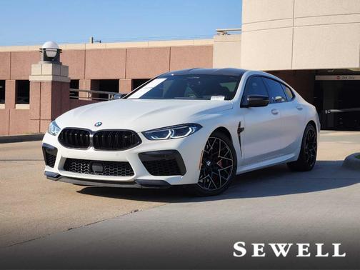 Alpine White 2024 BMW M8 Competition Gran Coupe