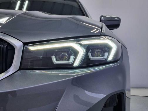 Gray Metallic 2023 BMW 330 i