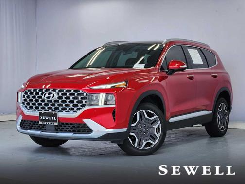 Calypso Red 2023 Hyundai SANTA FE Limited