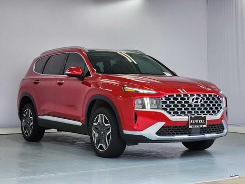 Calypso Red 2023 Hyundai SANTA FE Limited