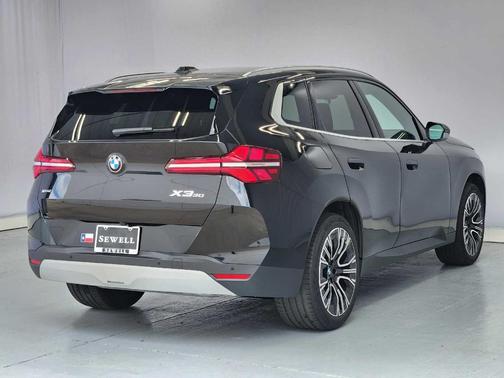 Black Sapphire Metallic 2025 BMW X3 30 xDrive