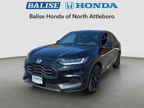 Crystal Black Pearl 2024 Honda HR-V AWD Sport
